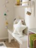 Cushion Stars Cream 45x45 cm