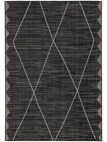Kültéri és beltéri szőnyeg Diego Fekete 160x230 cm