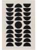 Kültéri és beltéri szőnyeg Taro Fekete/Fehér 120x170 cm