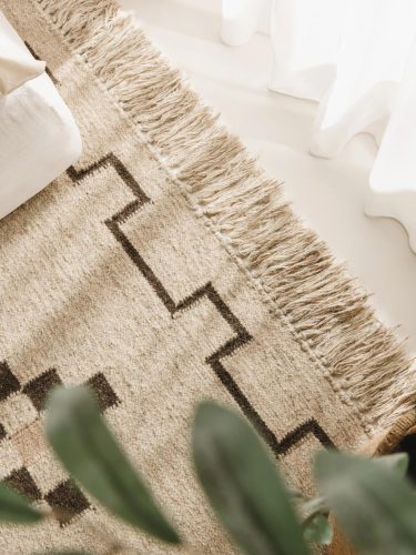 Hand Woven Kilim Mahila Taupe 200x300 cm