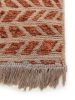 Juta szőnyeg Bailey Terracotta 15x15 cm Mintadarab