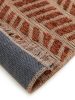 Juta szőnyeg Bailey Terracotta 15x15 cm Mintadarab