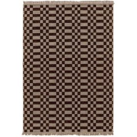 Juta szőnyeg Bailey bézs/barna 15x15 cm Mintadarab