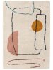 Shaggy rug Louise Multicolour 120x170 cm