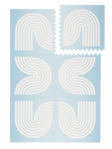 Archie kék játszószőnyeg 120x180 cm