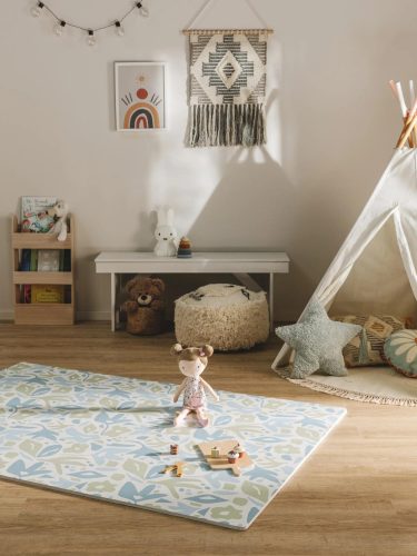 Playmat Flora Blue 120x180 cm
