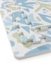 Playmat Flora Blue 120x180 cm
