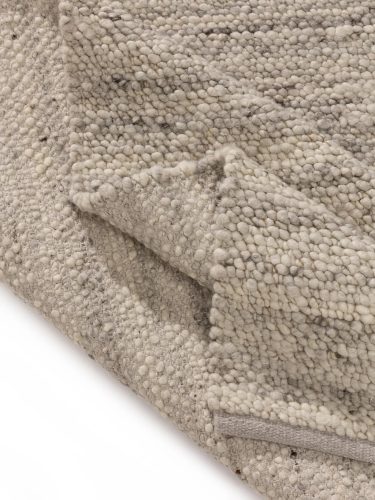 Wool Rug Finn Ivory Grey 140x200 cm