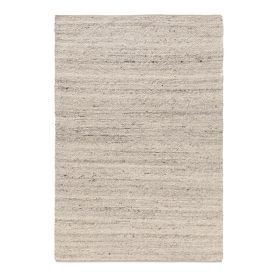 Wool Rug Finn Ivory Grey 15x15 cm Sample