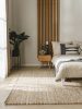 Wool Rug Finn Beige 100x150 cm
