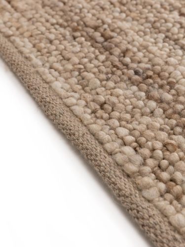Wool Rug Finn Beige 100x150 cm