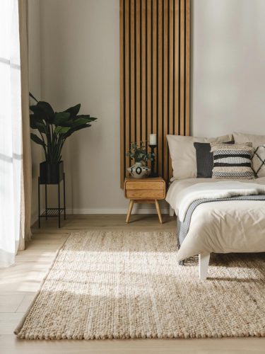 Wool Rug Finn Beige 170x240 cm