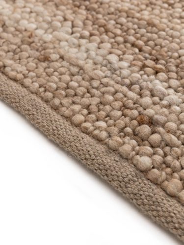 Wool Rug Finn Beige 70x200 cm
