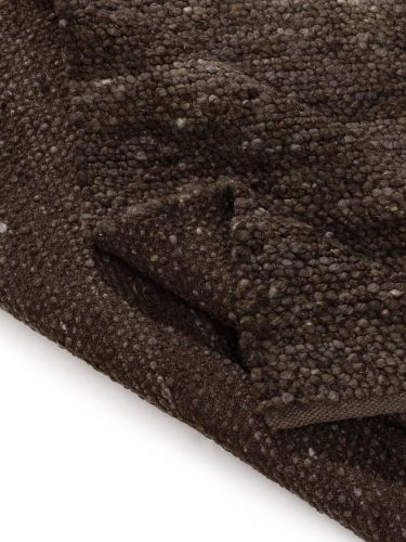 Wool Rug Finn Brown 15x15 cm Sample