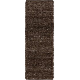 Wool Rug Finn Brown 70x200 cm