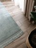 Újrahasznosított anyagból készült szőnyeg Jade türkizkék 70x200 cm