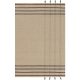 Wool Rug Kambiz Beige/Black 15x15 cm Sample