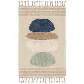 Cotton Rug Gibson Blue 200x300 cm