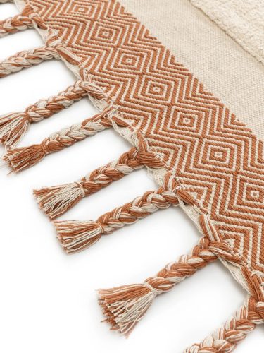 Cotton Rug Gibson Orange 160x230 cm