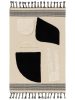 Cotton Rug Gibson Black/White 120x170 cm