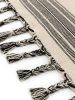 Cotton Rug Gibson Black/White 120x170 cm