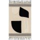 Cotton Rug Gibson Black/White 160x230 cm