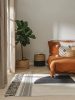 Cotton Rug Gibson Black/White 200x300 cm