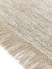Silas gyapjú szőnyeg krém/szürke 70x200 cm
