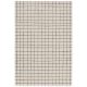 Wool Rug Grid Black/White 15x15 cm Sample