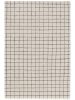 Rács mintás szőnyeg Fekete/Fehér 200x300 cm
