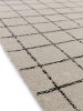 Rács mintás szőnyeg Taupe 15x15 cm Sample
