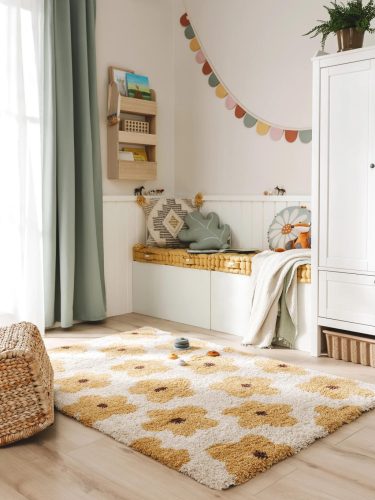 Kids rug Gobi Yellow 120x170 cm