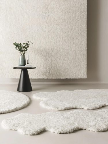 Shaggy rug Cloudy Cream 200x300 cm