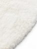 Shaggy Round Rug Cloudy Cream ø 160 cm round