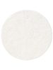 Shaggy Round Rug Cloudy Cream ø 80 cm round