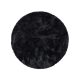 Shaggy kerek szőnyeg Cloudy Charcoal ø 80 cm round