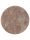 Shaggy Round Rug Cloudy Taupe ø 200 cm round