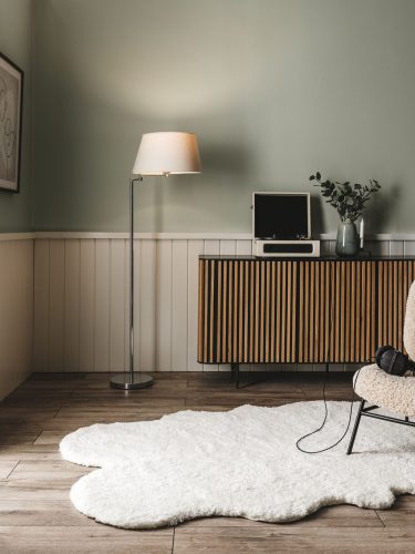 Shaggy rug Cloudy Cream 120x180 cm