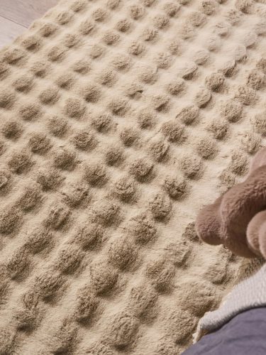 Fur Rug Dave Beige 120x170 cm