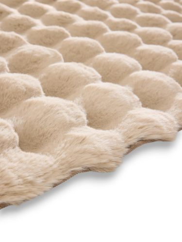 Fur Rug Dave Beige 120x170 cm