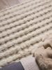 Fur Rug Dave Cream 60x120 cm