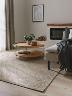 Gyapjúszőnyeg Helvi bézs 160x230 cm