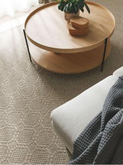 Gyapjúszőnyeg Helvi bézs 160x230 cm