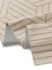 Síkszövött szőnyeg Elena Cream/Beige 15x15 cm Mintadarab