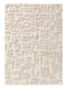 Shaggy rug Tibo Cream/Beige 15x15 cm Sample