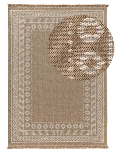 Kül- és Beltéri szőnyeg Andora Cream/Beige 80x150 cm