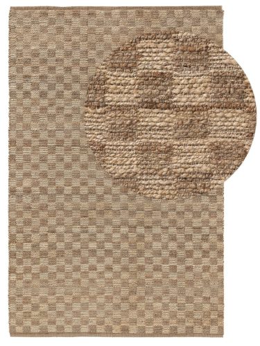Jutaszőnyeg Raissa natural 15x15 cm Mintadarab