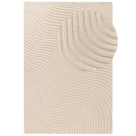 Wool Rug Tess Cream 15x15 cm Sample