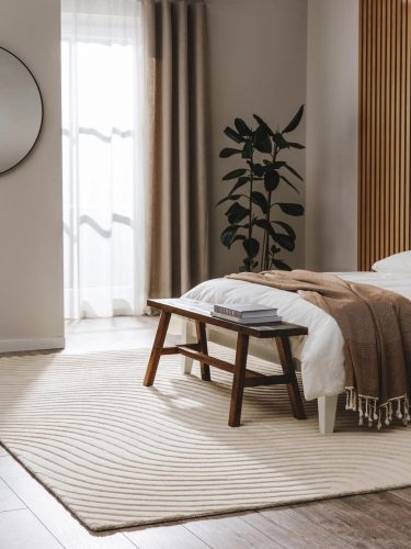 Wool Rug Tess Cream 160x230 cm