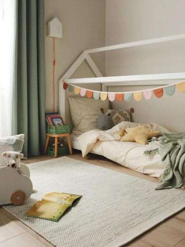 Kids rug Rocky Green 90x130 cm